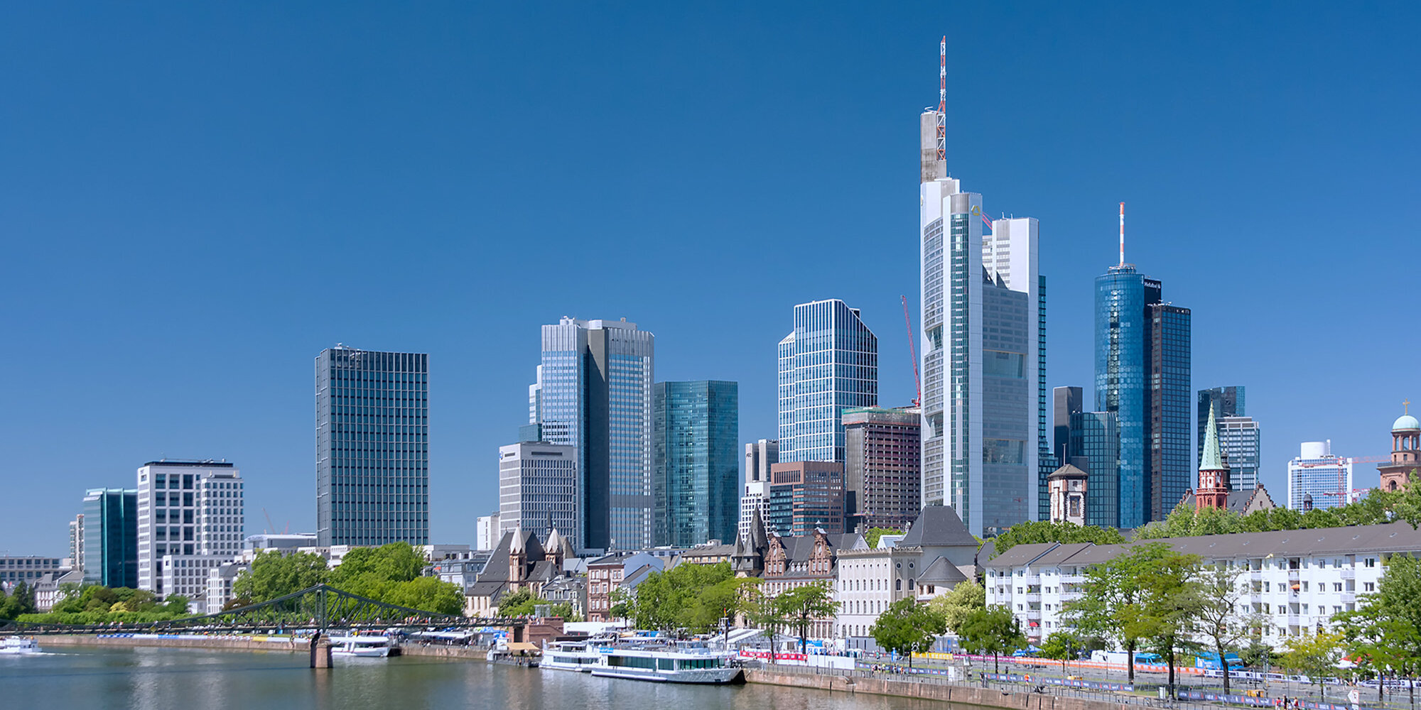 Skyline von Frankfurt